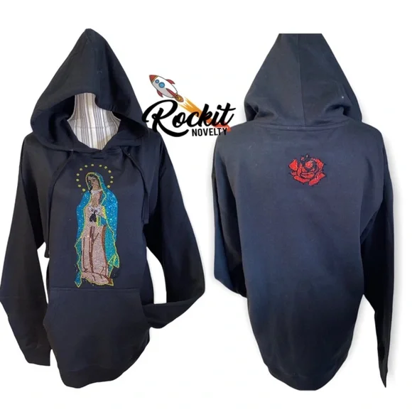 Virgen de Guadalupe hoodie large - Picture 4 of 4